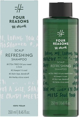 Shampoo Four Reasons Original Kopfhaut Erfrischendes Teebaumöl Shampoo