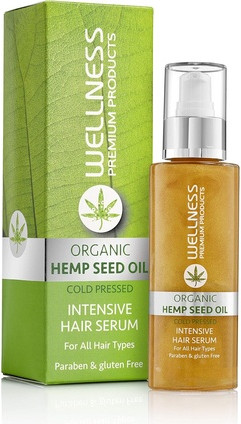 Hair Serum Wellness Premium Products Wellness Organic Hemp Seed Oil Intensive