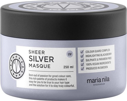 Hair Mask Maria Nila Sheer Silver Masque