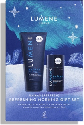 Shower Gel Lumene Raikas Refreshing Morning Hydrating Body & Hair Wash