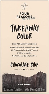 Demi-Permanent Hair Color Four Reasons Original Takeaway Color Chocolate Chip 4.7 Dark Chocolate Brown