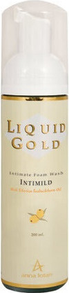 Shower Foam Anna Lotan Liquid Gold Intimild Foam Wash