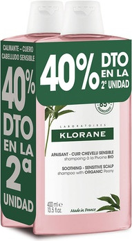 Shampoo Klorane Pfingstrose Bio