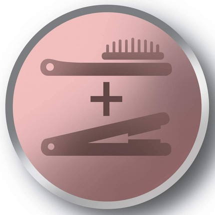 Hair Straightener and Brush Remington