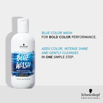 Shampoo Schwarzkopf Bold Colour Wash Blue