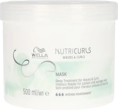 Haarmaske Wella Nutricurls Anti Frizz Mask