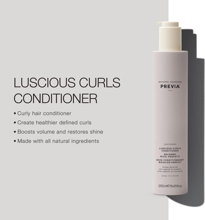Conditioner Previa Curlfriends Organic Borage Glycerides Luscious Curls