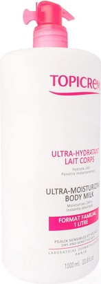 Body Lotion Topicrem Ultra-Feuchtigkeitsspendend Ohne Duft