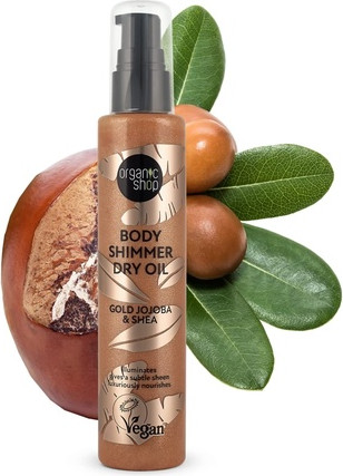 Trockenöl für den Körper Natura Siberica Organic Shop mit Gold und Jojoba