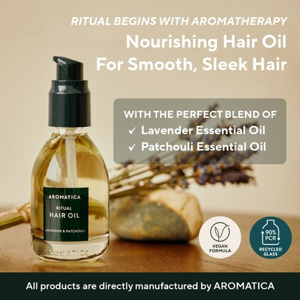 Hair Oil Aromatica Ritual Hair Oil Lavender & Patchouli