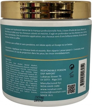 Hair Mask Noia Vahiné Coco Monoi & Aloe Vera