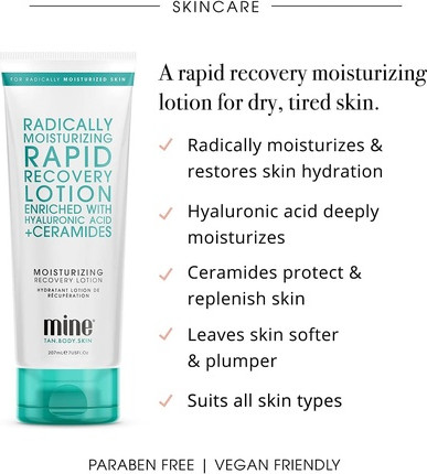 Body Lotion Minetan Rapid Recovery