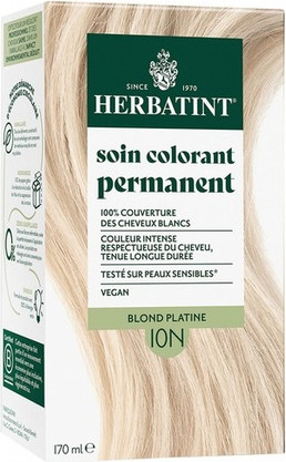 Permanente Haarfärbung Herbatint Sanfte Lösung für das Haar