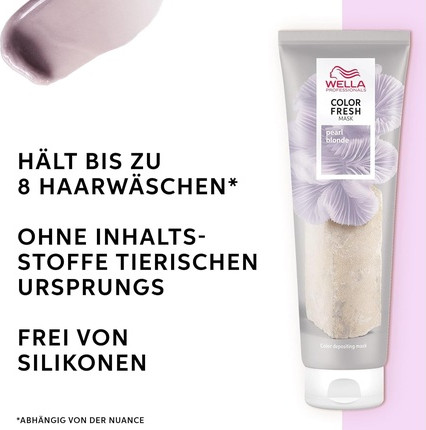 Farbmaske Wella Color Fresh Pearl Blonde