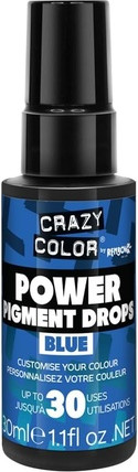 Crazy Color Crazy Color Blue Power Pigments Ultra Concentrated Custom Toner & Semi-Permanent Dye