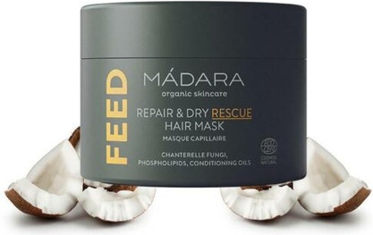 Haarmaske Madara Bio Natural FEED Repair & Dry Rescue Haarmaske
