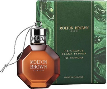 Bath And Shower Gel Molton Brown Re-Charge Black Pepper Festive Bauble