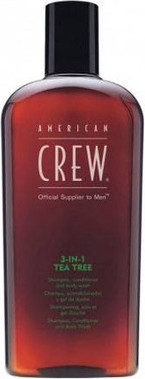 Шампунь American Crew 3-в-1 с маслом чайного дерева