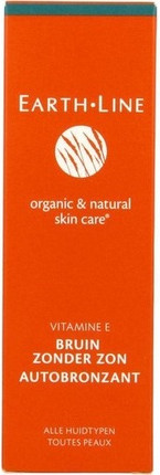 Face Self-Tanner Cream Earth-Line Without Sun Cream