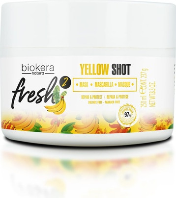 Haarmaske Salerm Biokera Fresh Yellow Shot