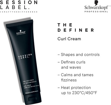 Styling Cream Schwarzkopf Session Label
