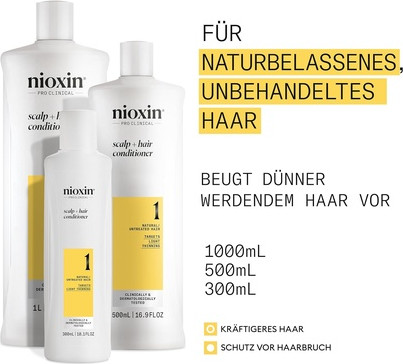Conditioner Nioxin Scalp + Hair System 1