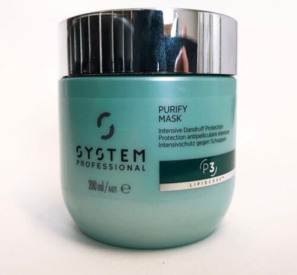 Маска для волос Wella System Professional Purify Интенсивная защита от перхоти