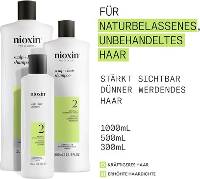 Shampoo Nioxin Scalp + Hair System 2