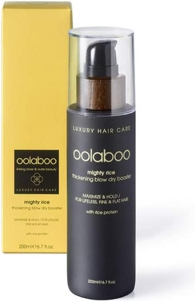 Styling Spray Oolaboo Mighty Rice Verdickender Föhn-Booster
