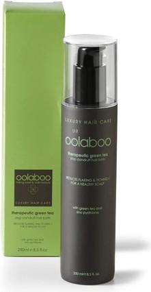 Shampoo Oolaboo Therapeutic Green Tea Boshqichiqqa Qarshi