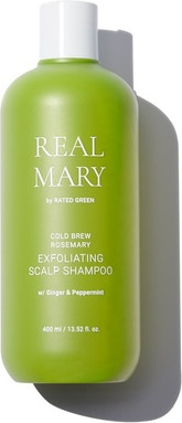 Rated Green Real Mary Shampoo für die Kopfhautpeeling