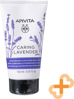 Moisturizing & Soothing Body Cream Apivita Caring Lavender