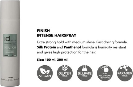 Hairspray Id Hair Elements Xclusive Intense Hairspray