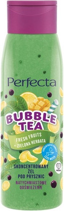 Гель для душа Perfecta Bubble Tea Свежие Фрукты + Зеленый Чай