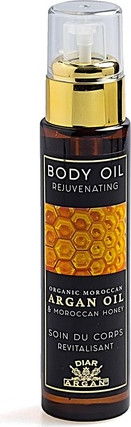 Body Oil Diar Argan Rejuvenating Body Oil Pure Argan with Honey