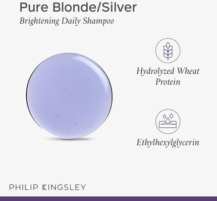 Shampoo Philip Kingsley Pure Blonde/Silver Brightening Daily Purple