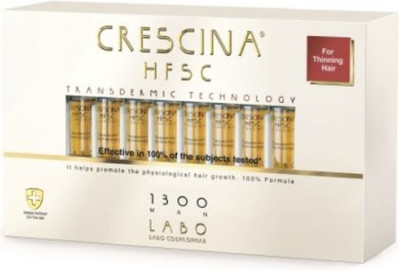 Haarwasser Crescina Transdermic Re-Growth HFSC 1300 für Männer