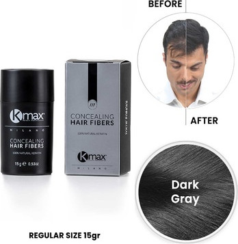 Keratin Hair Powder Kmax Concealing Hair Fibers