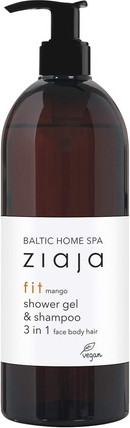 Гель для душа и шампунь Ziaja Baltic Home Spa Fit