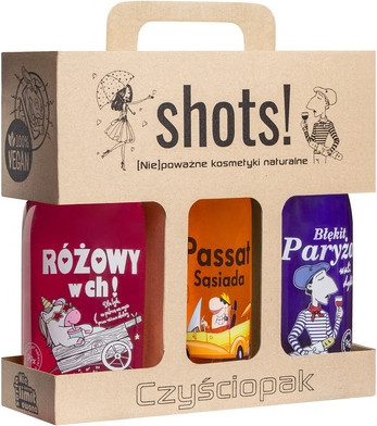 Shower Gel LaQuan Smith Laq Shots Premium Gentle Gel Cleaning Trio