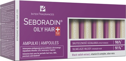 Hair Tonic Ampoules Seboradin For Oily Hair