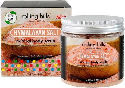 Скраб для тела и пилинг Rolling Hills Natural Scrub с гималайской солью