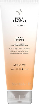 Shampoo Four Reasons Color Mask Toning für blondes und hellkupferfarbenes Haar