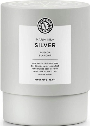Oxidant Powder Maria Nila Bleach Collection Silver
