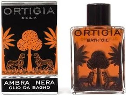 Bath Oil Ortigia Sicilia Ambra Nera