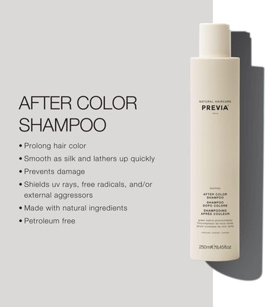 Shampoo Previa Keeping Organic Green Walnut Colour Shine