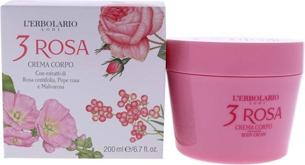 Body Cream L'Erbolario 3 Rose