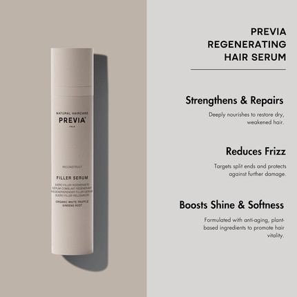 Сыворотка для волос Previa Organic Белый Трюфель Филлер Серум