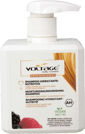 Shampoo Voltage Cosmetics Voltage Moisturizing Nourishing