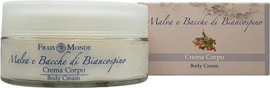 Body Cream Frais Monde Malve und Weißdornbeeren